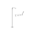 Graff G-2354-C9B Immersion Floor-Mounted Tub Filler