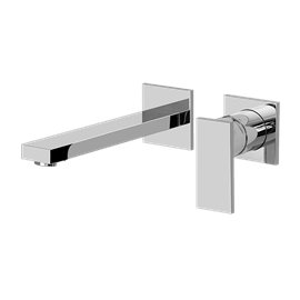 Graff G-3736-LM31W Solar Wall-Mounted Lavatory Faucet with Single Handle