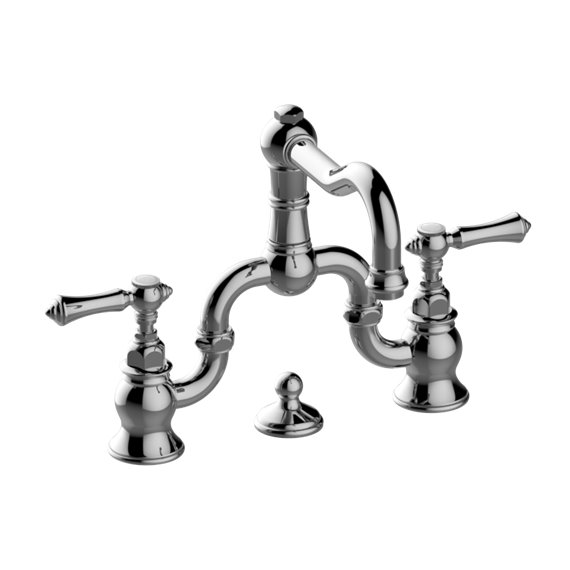 Graff G-3800-LM15 Adley Widespread Bridge Lavatory Faucet