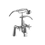 Graff G-3893-C2 Adley Exposed Deck-Mounted Tub Filler with Handshower Set