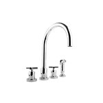 Graff G-4320-C4 Infinity Kitchen Faucet with Side Spray