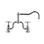 Graff G-4870-C2 Adley Bridge Kitchen Faucet