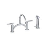 Graff G-5895-LM49 Contemporary Bridge Bar/Prep Faucet with Independent Side Spray