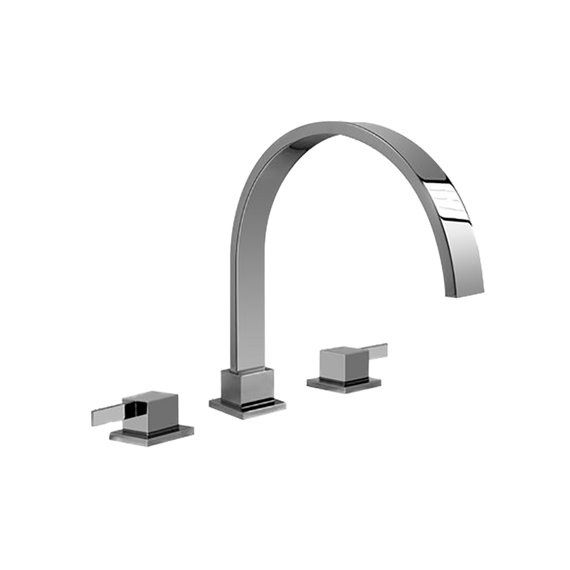 Graff G-6250-LM39B-T Qubic Tre Roman Tub - Trim Only