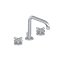 Graff G-6711-C17B Terra Widespread Lavatory Faucet with Cross Handle