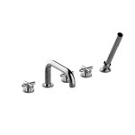 Graff G-6751-C17B Terra Roman Tub Set with Handshower - Rough and Trim