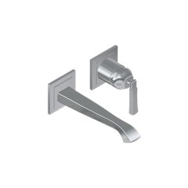 Graff G-6835-LM47W Finezza Wall Mount Lavatory Faucet - 7 1/2" Spout - Rough and Trim 