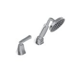 Graff G-6856-LM47B Finezza DUE Deck-Mounted Handshower and Diverter Set with Lever Handle - Rough and Trim 