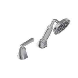 Graff G-6856-LM47B-T Finezza DUE Deck-Mounted Handshower and Diverter Set with Lever Handle - Trim Only 