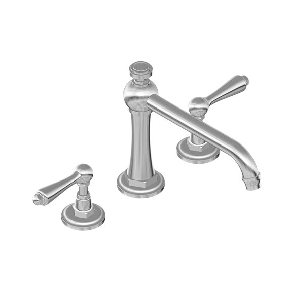 Graff G-6950-LM48B Camden Roman Tub Set with Lever Handle - Rough and Trim