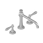 Graff G-6950-LM48B Camden Roman Tub Set with Lever Handle - Rough and Trim