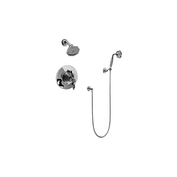 Graff G-7162-LM14 Topaz Pressure Balancing Tub and Shower Set - Rough and Trim