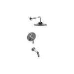 Graff G-7215-LM48S Contemporary Pressure Balancing Shower Set - Rough and Trim