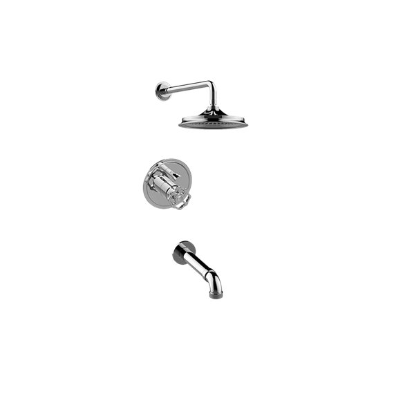 Graff G-7216-C18B Contemporary Pressure Balancing Shower Set - Rough and Trim