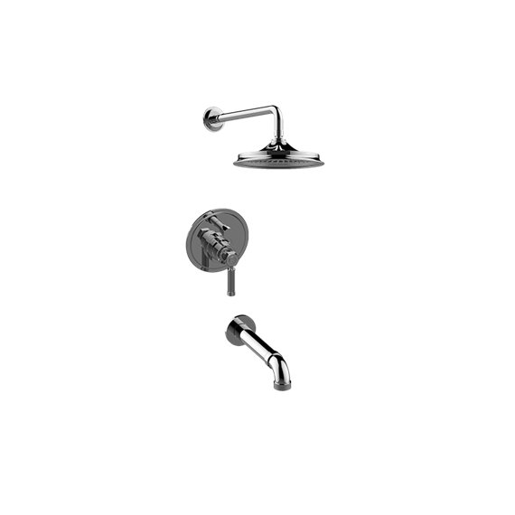 Graff G-7216-LM56B Contemporary Pressure Balancing Shower Set - Rough and Trim