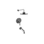 Graff G-7216-LM56B Contemporary Pressure Balancing Shower Set - Rough and Trim