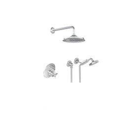 Graff G-7220-C16S Contemporary Pressure Balancing Shower Set - Rough and Trim