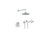 Graff G-7220-C16S Contemporary Pressure Balancing Shower Set - Rough and Trim