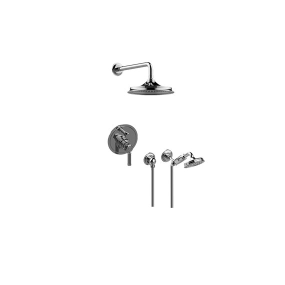 Graff G-7220-LM56B Contemporary Pressure Balancing Shower Set - Rough and Trim