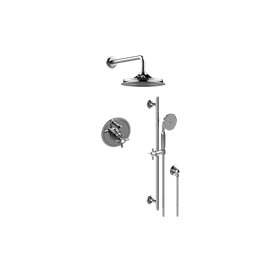 Graff G-7225-C16S Contemporary Pressure Balancing Shower Set - Rough and Trim