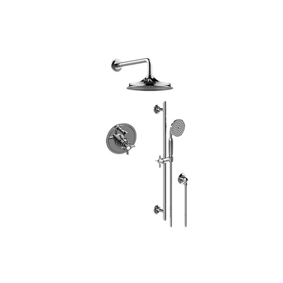 Graff G-7225-C16S Contemporary Pressure Balancing Shower Set - Rough and Trim