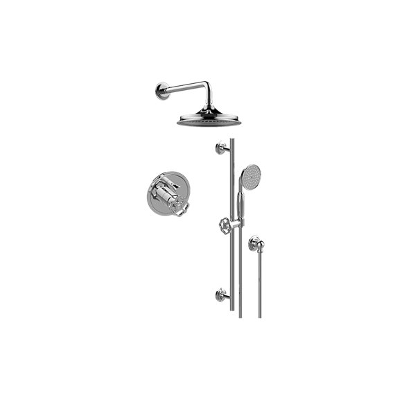 Graff G-7226-C18B-T Contemporary Pressure Balancing Shower Set - Trim Only