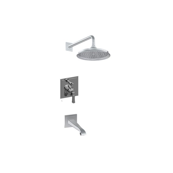 Graff G-7270-LM47S Contemporary Pressure Balancing Shower Set - Rough and Trim