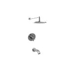 Graff G-7280-C17B Contemporary Pressure Balancing Shower Set - Rough and Trim