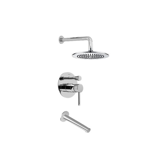 Graff G-7282-LM37S Contemporary Pressure Balancing Shower Set - Rough and Trim