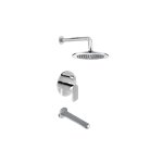 Graff G-7283-LM45S Contemporary Pressure Balancing Shower Set - Rough and Trim