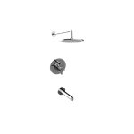 Graff G-7284-C17B Contemporary Pressure Balancing Shower Set - Rough and Trim