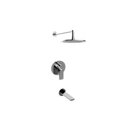 Graff G-7286-LM59S Contemporary Pressure Balancing Shower Set - Rough and Trim