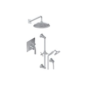 Graff G-7287-LM47S Contemporary Pressure Balancing Shower Set - Rough and Trim