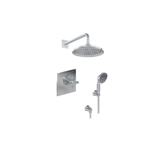 Graff G-7289-C15S Contemporary Pressure Balancing Shower Set - Rough and Trim