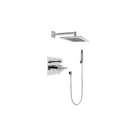 Graff G-7295-C14S Contemporary Pressure Balancing Shower Set - Rough and Trim