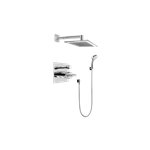 Graff G-7296-C14S Contemporary Pressure Balancing Shower Set - Rough and Trim