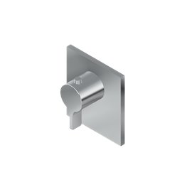 Graff G-8043-LM46E-T M-Series Square Thermostatic Valve Trim Plate and Terra Handle