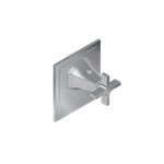 Graff G-8044-C15E-T M-Series Finezza UNO Thermostatic Trim Plate with Cross Handle