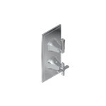 Graff G-8049-1C1L-T M-Series Finezza UNO 2-Hole Trim Plate with Finezza Handles - Vertical Installation