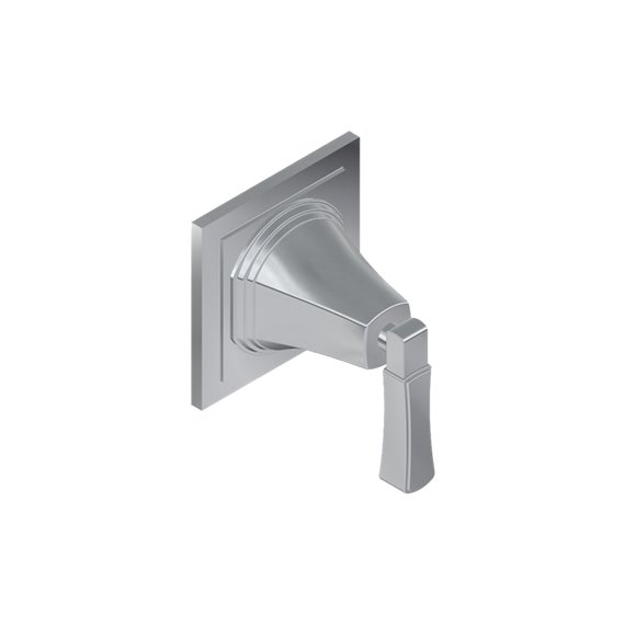 Graff G-8074-LM47E1-T M-Series Finezza UNO 3-Way Diverter Trim Plate with Lever Handle 