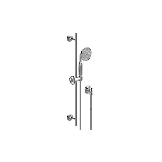 Graff G-8676 Finezza Handshower with Vintage Wall-Mounted Slide Bar