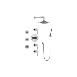 Graff GB1.122A-LM37S Full Thermostatic Shower System - Rough and Trim