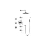 Graff GB1.122A-LM37S Full Thermostatic Shower System - Rough and Trim