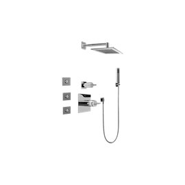 Graff GC5.122A-C14S-T Full Thermostatic Shower System with Transfer Valve - Trim Only