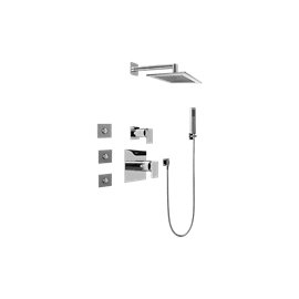 Graff GC5.122A-LM31S Full Thermostatic Shower System with Transfer Valve - Rough and Trim