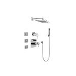 Graff GC5.122A-LM39S Full Thermostatic Shower System with Transfer Valve - Rough and Trim