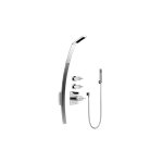 Graff GF2.020A-C14S Luna Thermostatic Shower Set with Handshower - Rough and Trim