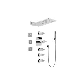 Graff GH1.123A-C14S Full Square Thermostatic Shower System