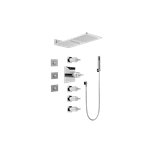 Graff GH1.123A-C14S Full Square Thermostatic Shower System