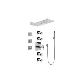 Graff GH1.123A-LM39S Full Square Thermostatic Shower System